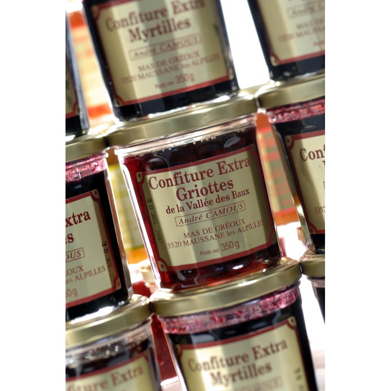 Confiture de myrtilles 350g